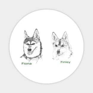 Fiona and Finley Magnet